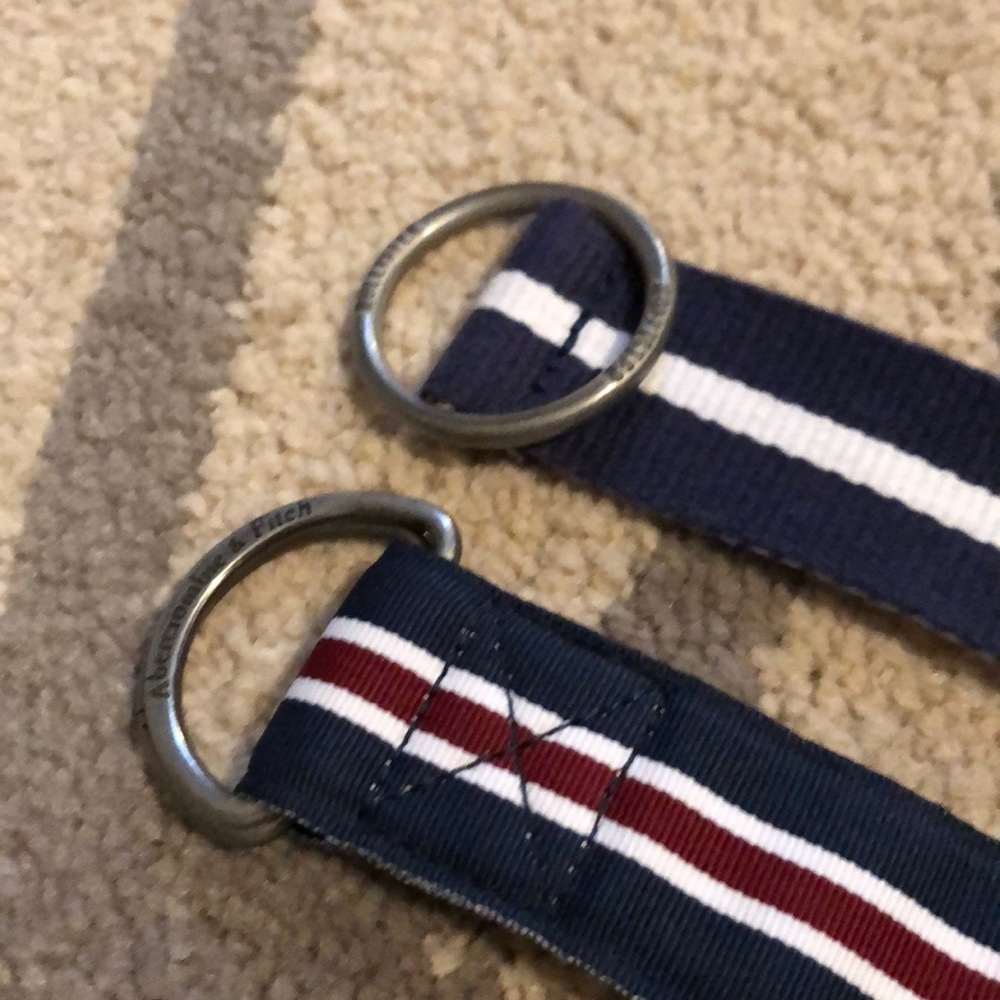 Ribbon navy belts
